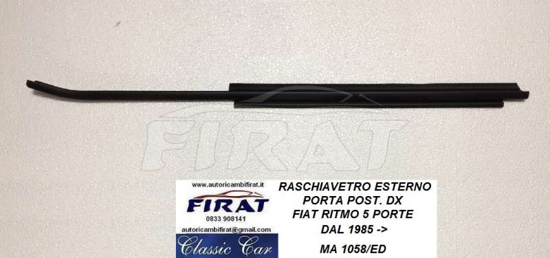 RASCHIAVETRO FIAT RITMO 5P POST.DX ESTERNO (1058/ED)